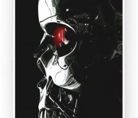 Terminator Skull iPhone 5 Mobile Phone Hard Case Cover