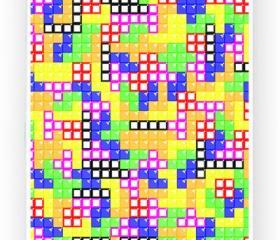Tetris Game iPhone 5 Mobile Phone Hard Case Cover
